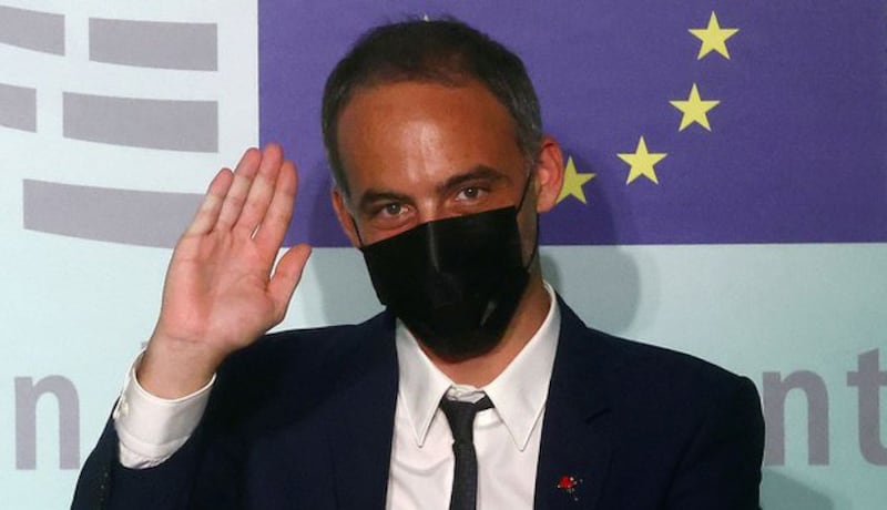 欧洲议会的访团主席、法国议员格鲁克兹曼 (Raphaël Glucksmann)(路透社图片)