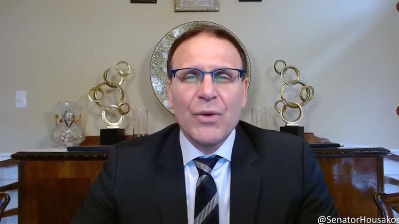 加拿大参议员郝萨科斯(Leo Housakos)。(推特图片)