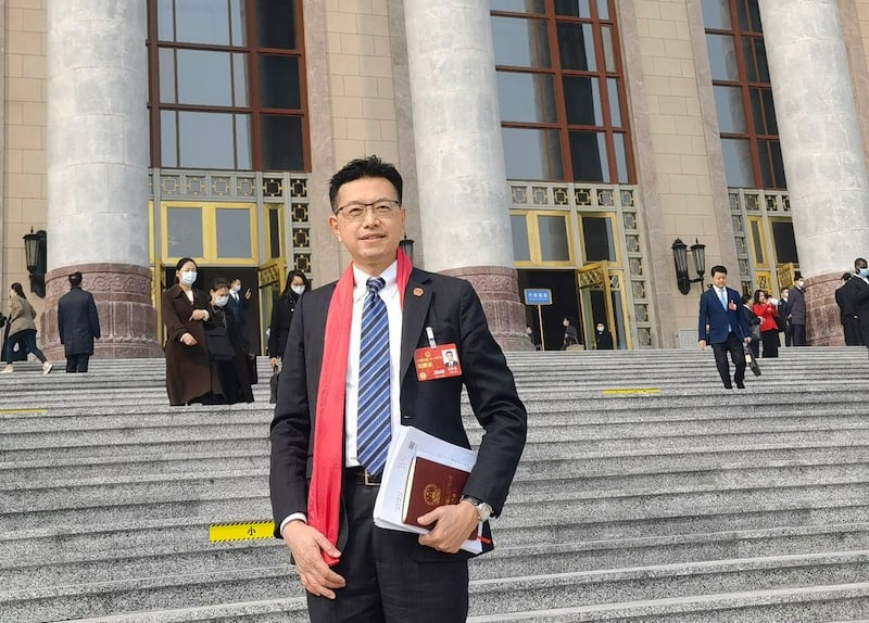 港区人大代表吴秋北(吴秋北脸书)