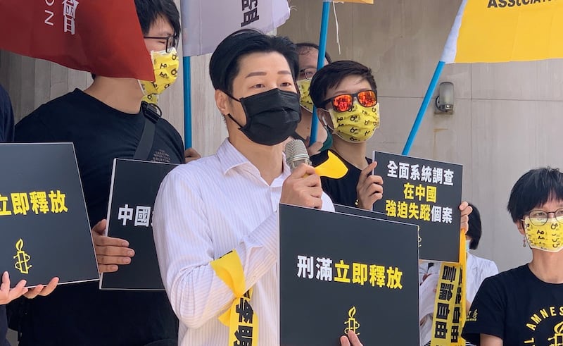 无党籍立法委员林昶佐。(记者夏小华摄)